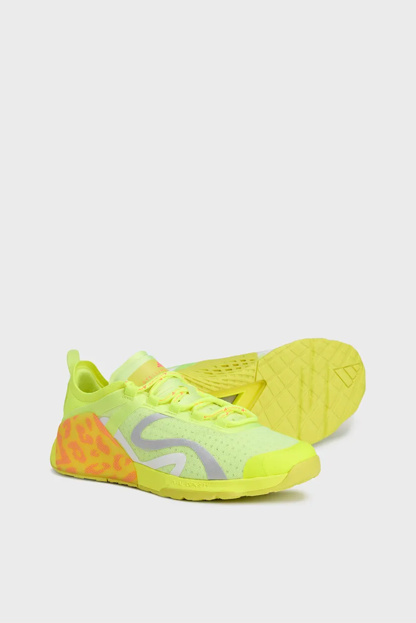 Женские салатовые кроссовки adidas by Stella McCartney Dropset