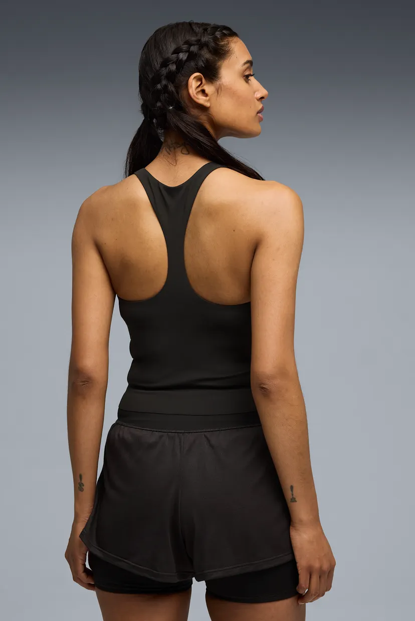 Женская черная майка SHAPELUXE Racerback Tight Tank Top Women 3