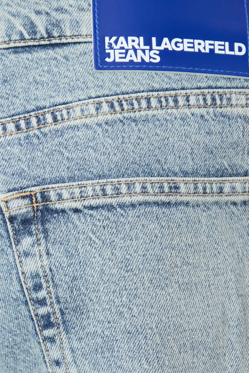 Мужские голубые джинсы straight denim 4