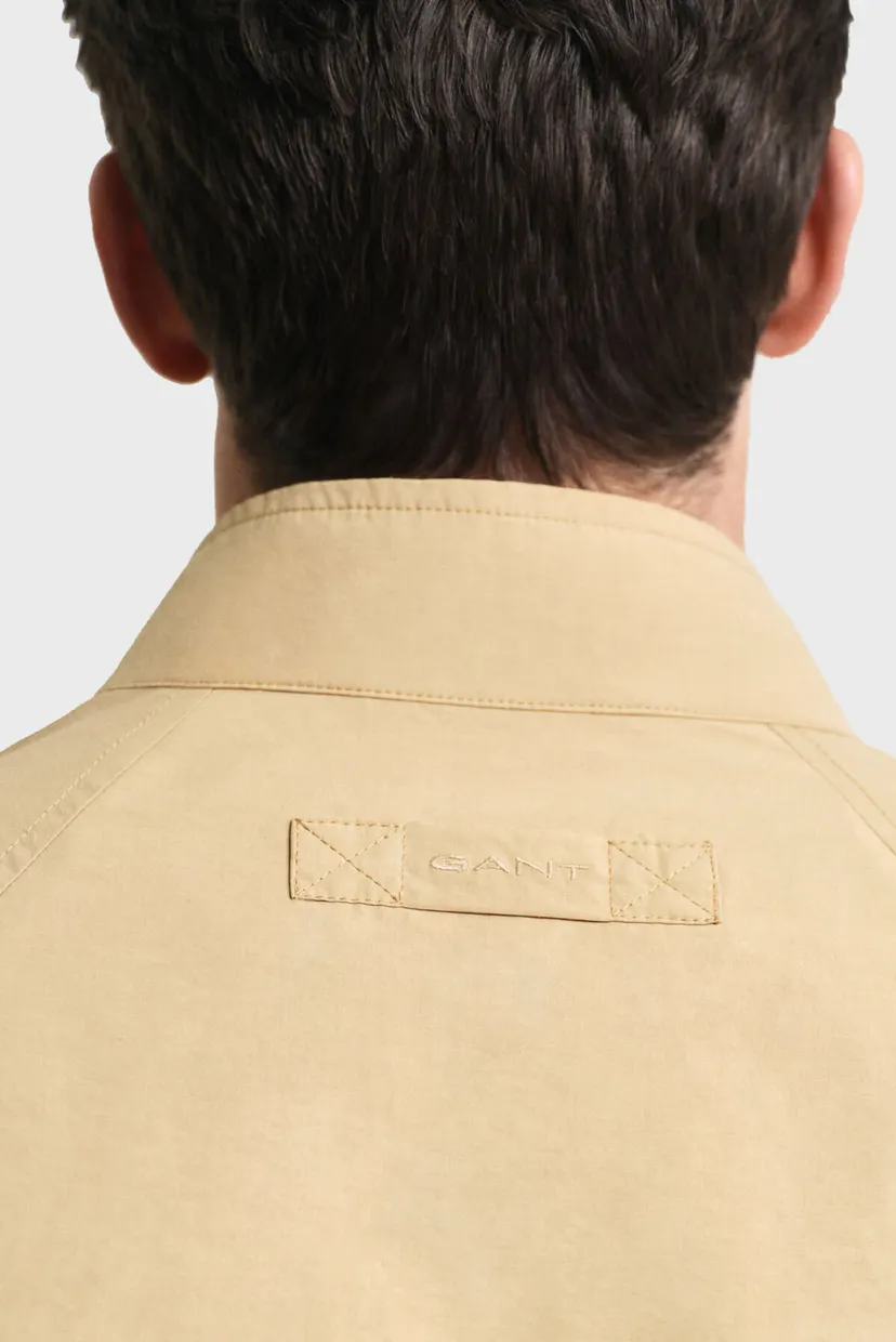 Мужская бежевая ветровка COTTON HARRINGTON JACKET 5