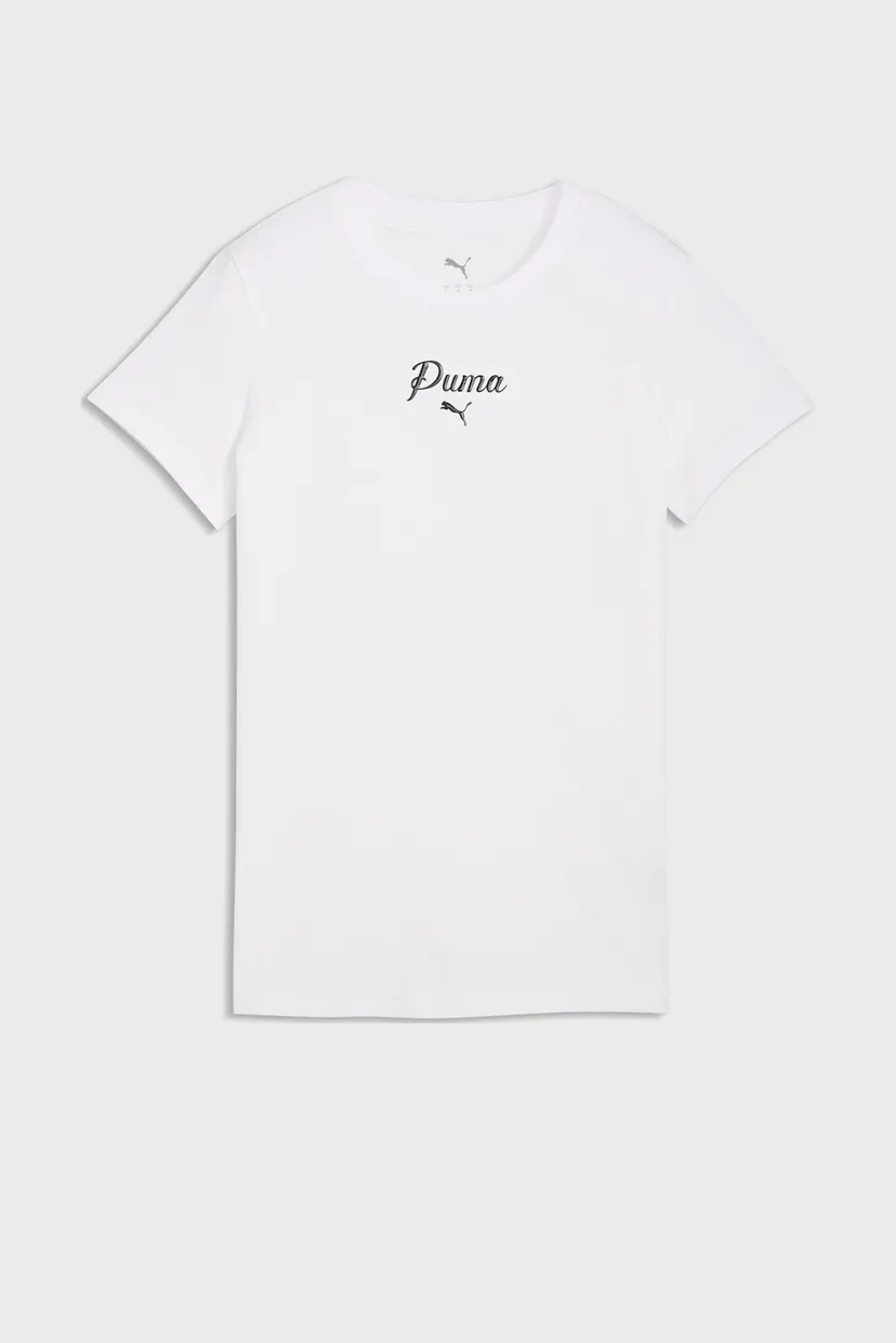 Женская белая футболка Essentials Script Tee Women 4