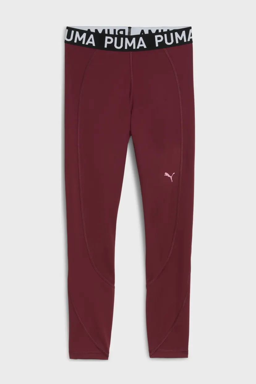 Жіночі бордові тайтси PUMA STRONG Tights Women 4