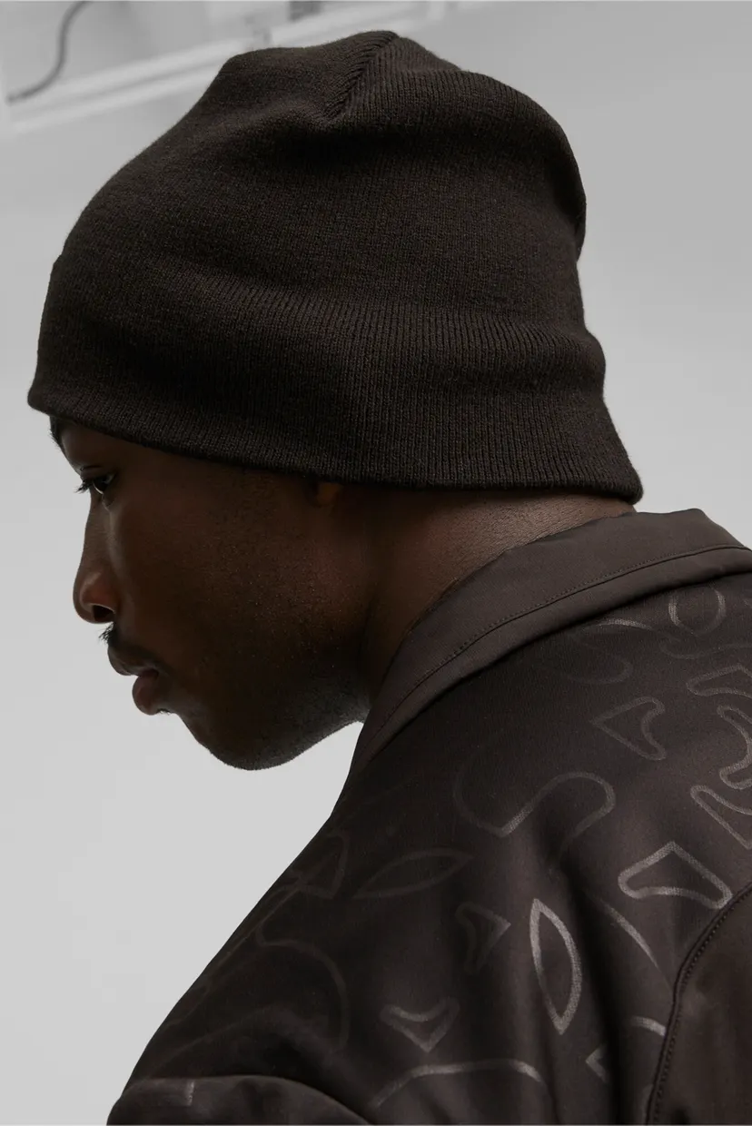 Мужская темно-коричневая шапка indWINTERIZED Tech Football Beanie 3