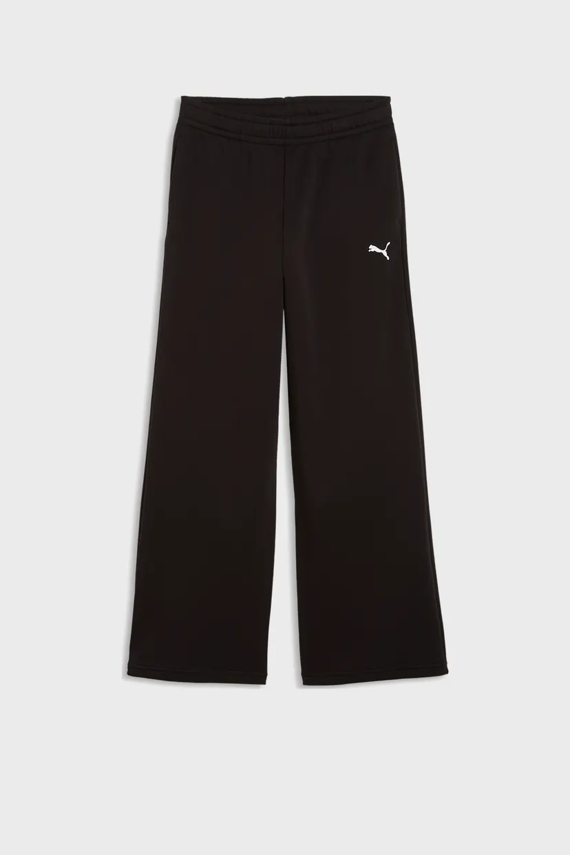 Детские черные спортивные брюки Essentials Wide Leg Pants Youth 4