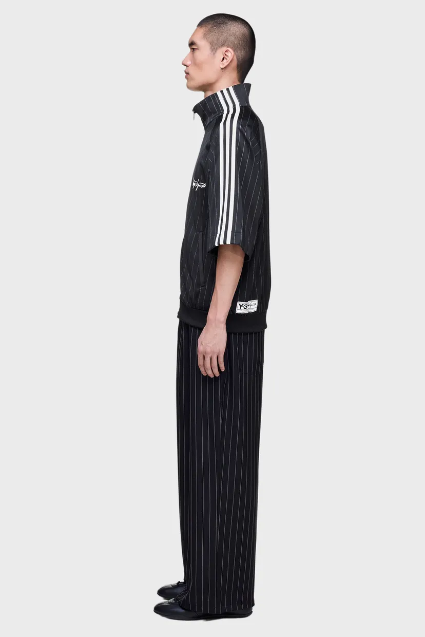 Черные спортивные брюки в полоску Y-3 SPORT UNIFORM PINSTRIPE (унисекс) 4