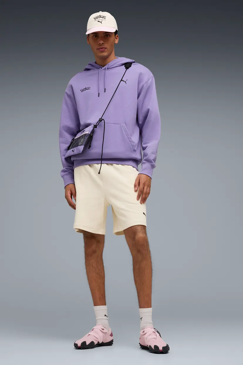 Мужское фиолетовое худи PUMA x POKÉMON Relaxed Graphic Hoodie Men 3