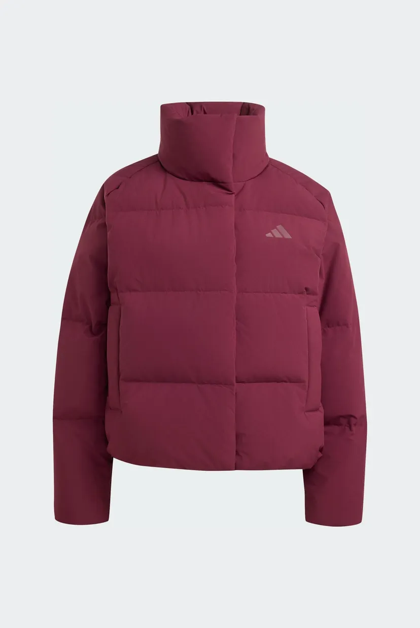 Жіночий бордовий пуховик HELIONIC DOWN PUFFER 6