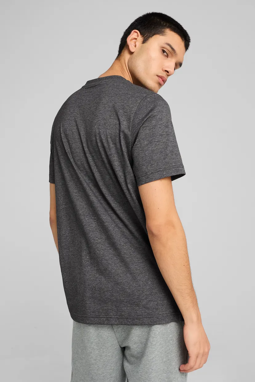 Мужская серая футболка Essentials No. 1 Logo Heather Tee Men 3