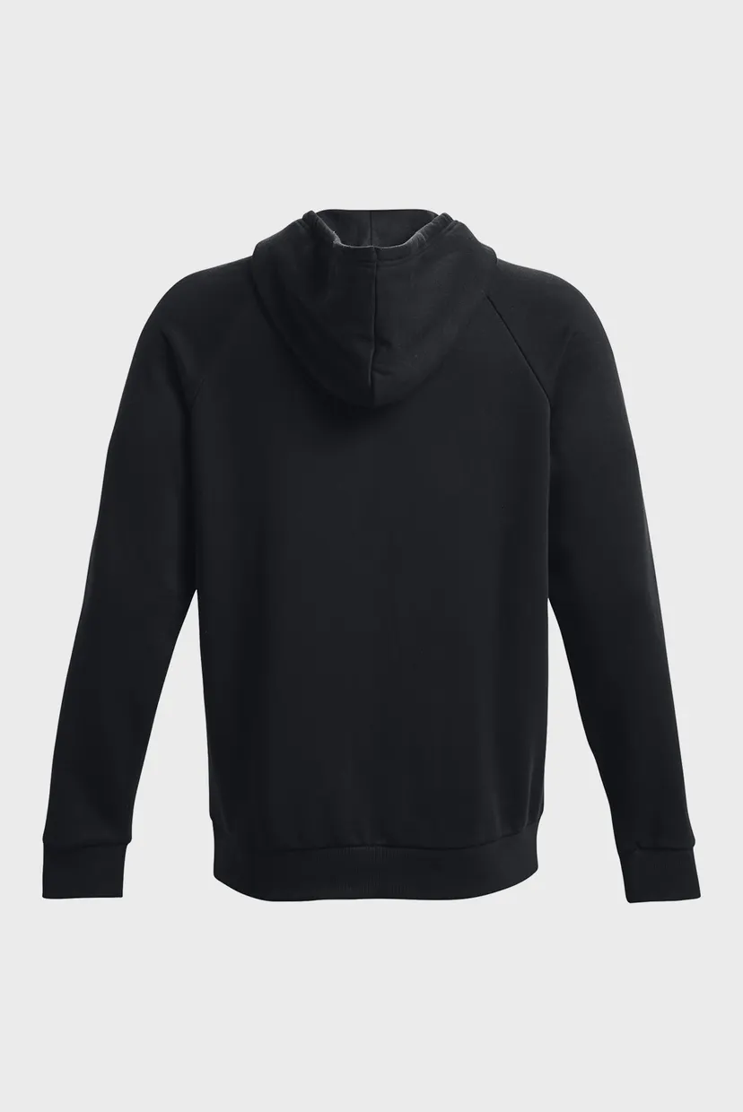 Мужское черное худи UA Rival Fleece Logo HD 6