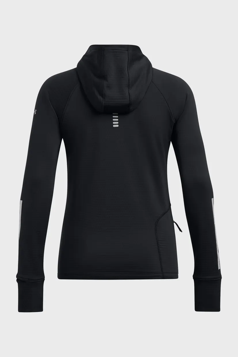 Жіноче чорне худі UA LE CW Balaclava Hoodie 6