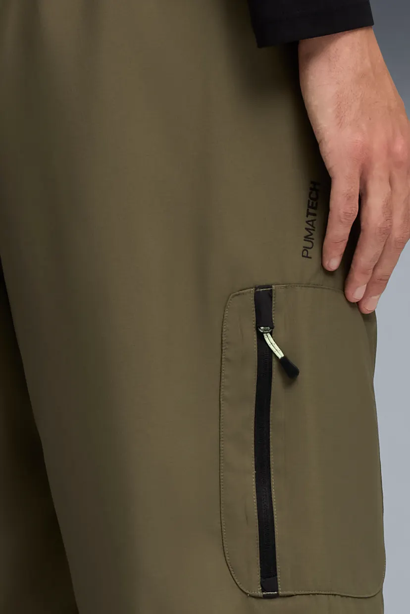 Чоловічі оливкові спортивні штани PUMATECH Woven Cargo Pants Men 4