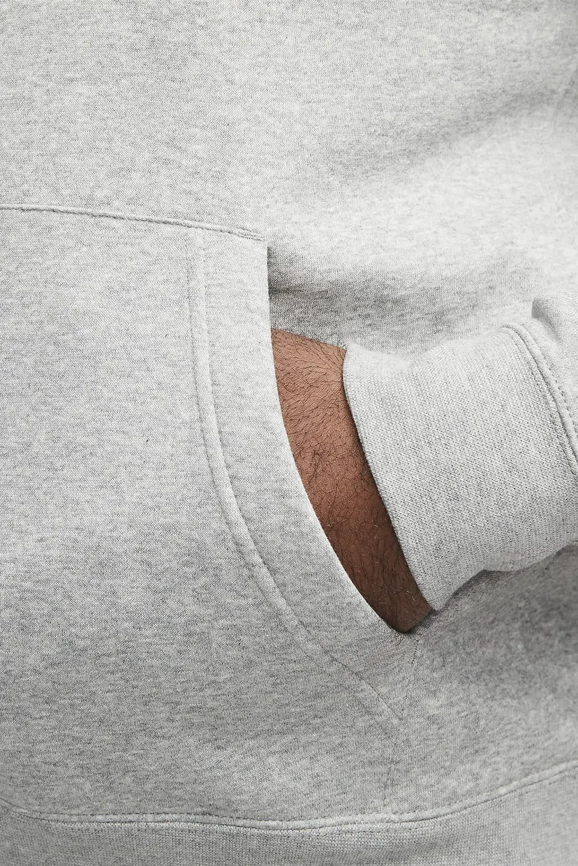Чоловіче сіре худі M NSW CLUB HOODIE PO BB 6