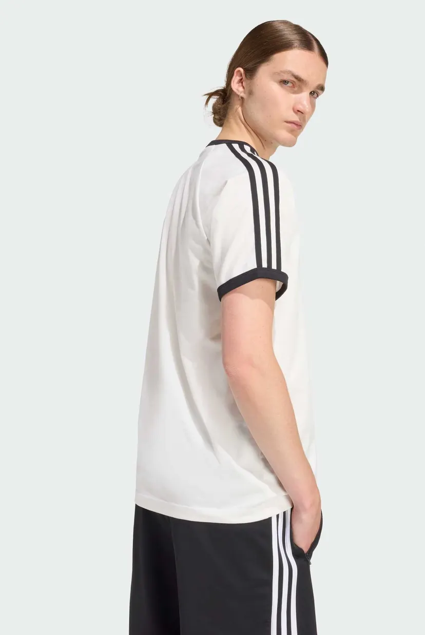 Чоловіча біла футболка 3-STRIPES 4