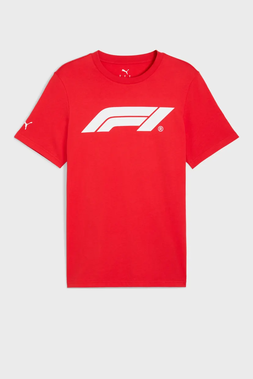 Мужская красная футболка F1® Essentials Logo Tee Men 4