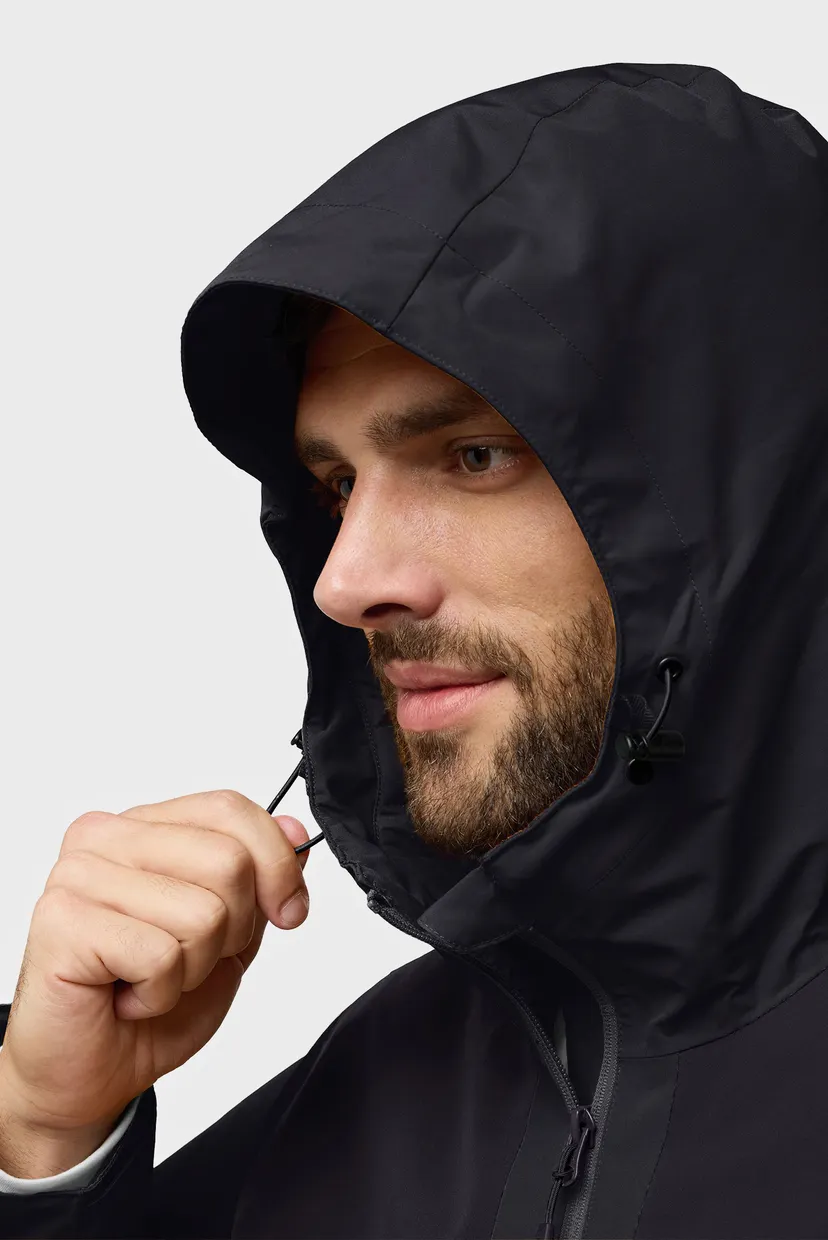 Чоловіча чорна куртка JASPER INS JKT M Jack Wolfskin A61872_6000