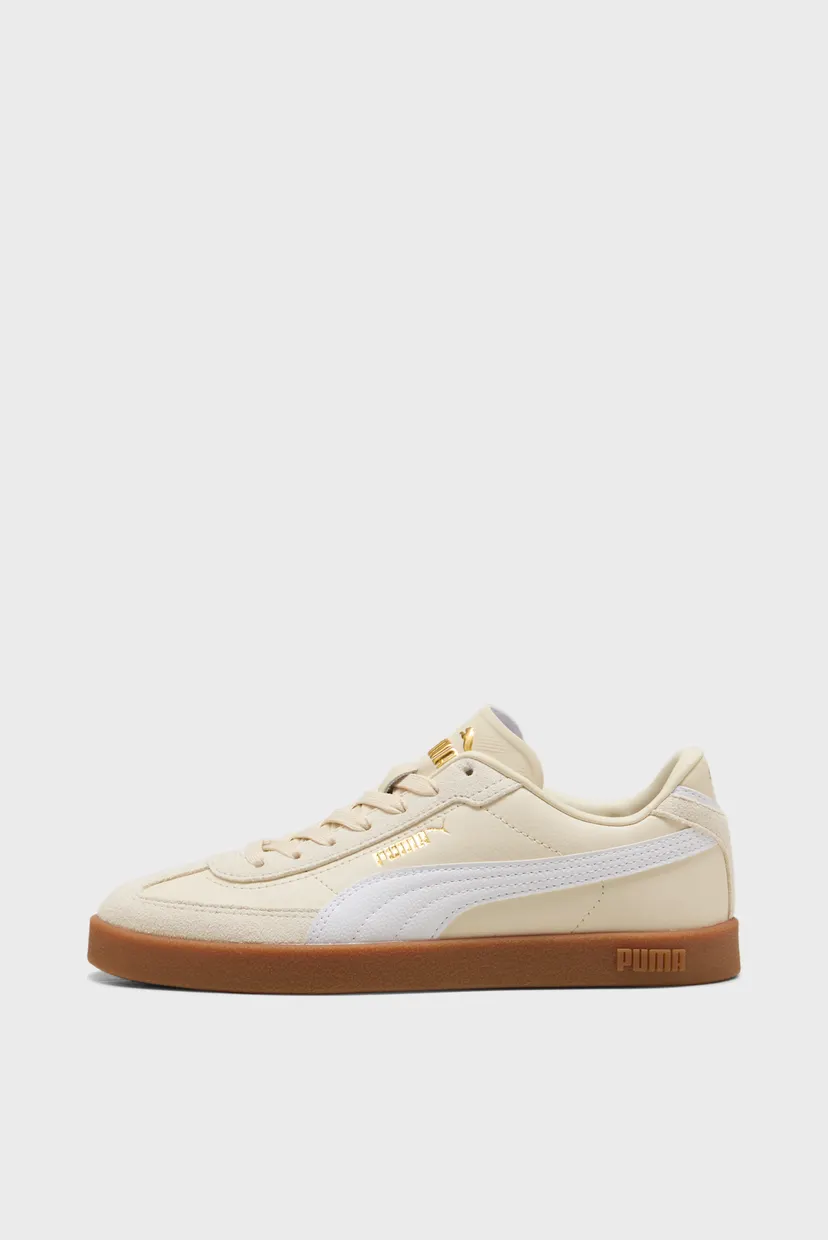Белые кожаные сникерсы PUMA Club II Era Sneakers Unisex 3