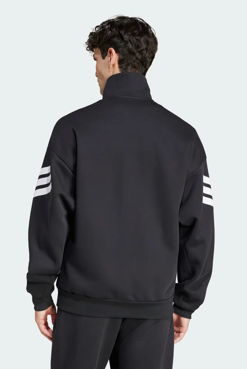 Мужская черная спортивная кофта Future Icons 3-Stripes Woven 3