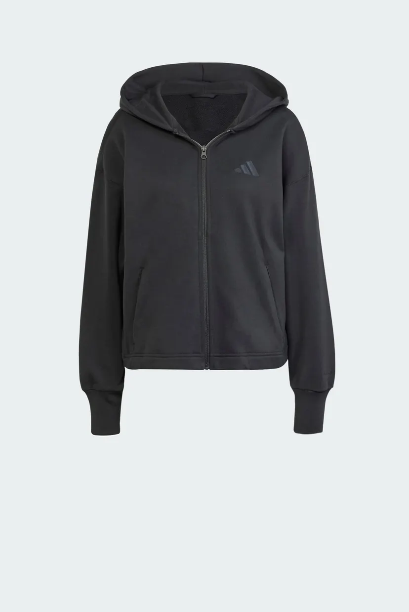 Женское черное худи ALL SZN French Terry Loose 6