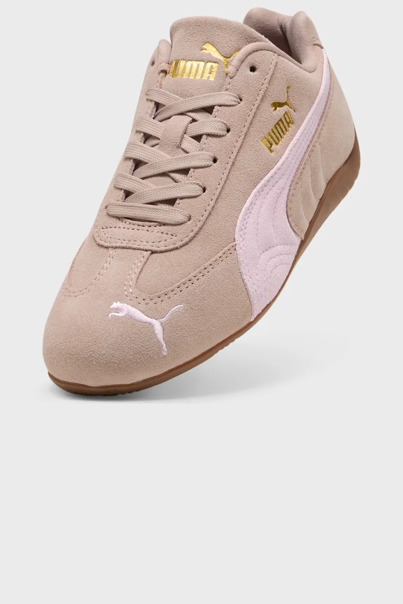 Дитячі пудрові замшеві кросівки Speedcat Sneakers Youth 5
