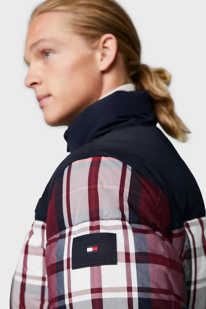 Чоловіча картата куртка NEW YORK CHECK PUFFER JACKET 5
