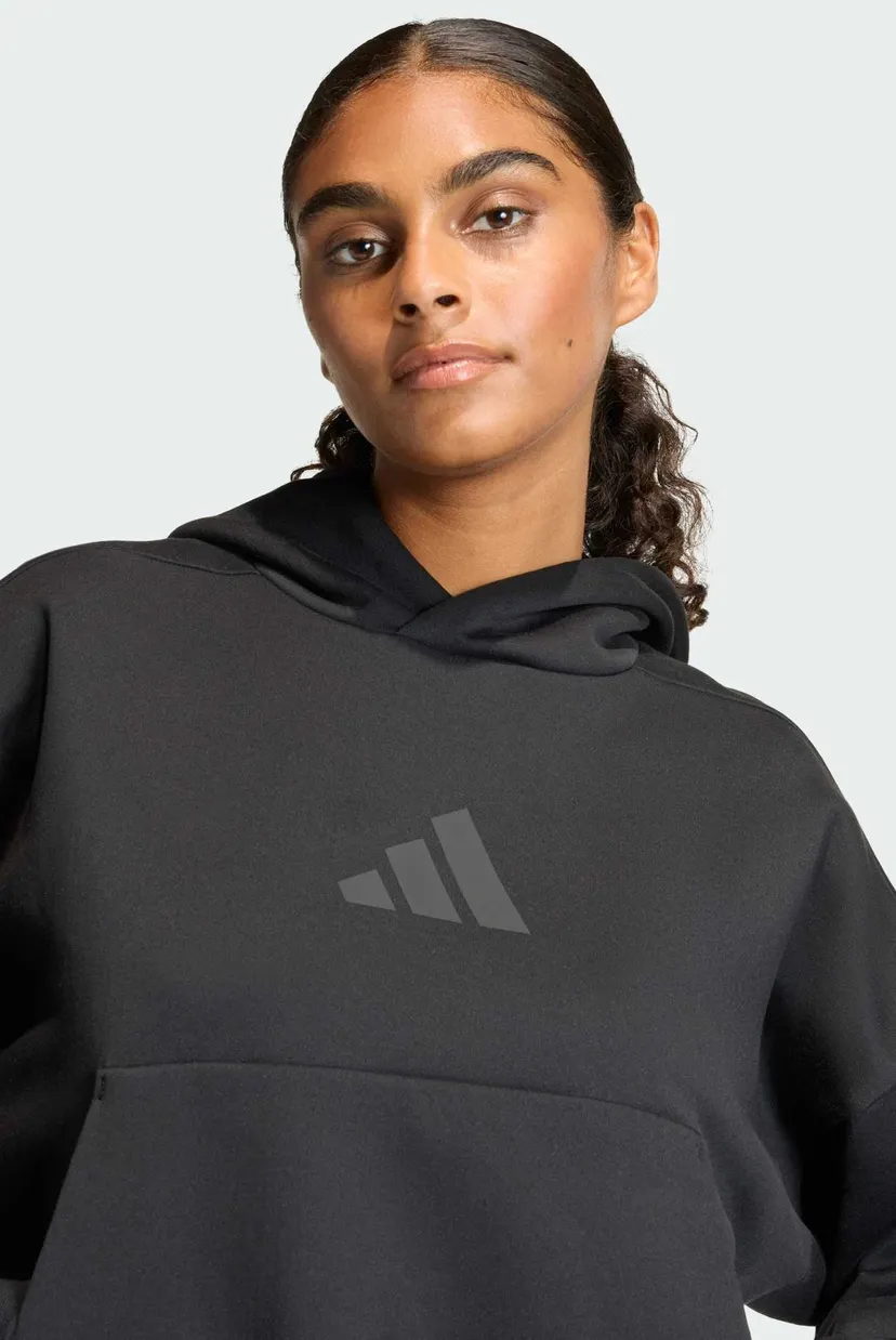 Жіноче чорне худі adidas Z.N.E. 4