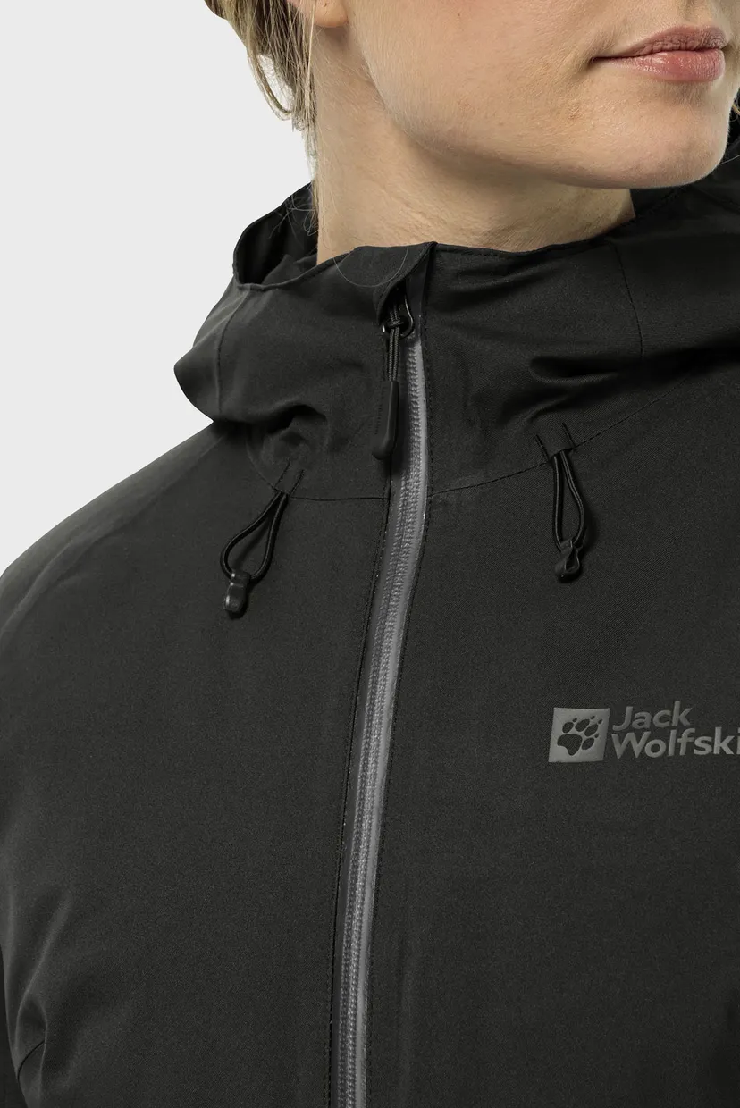 Женская черная куртка 4