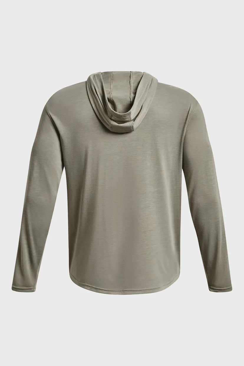 Чоловіче сіре худі UA RUN EVERYWHERE HOODED LS 6