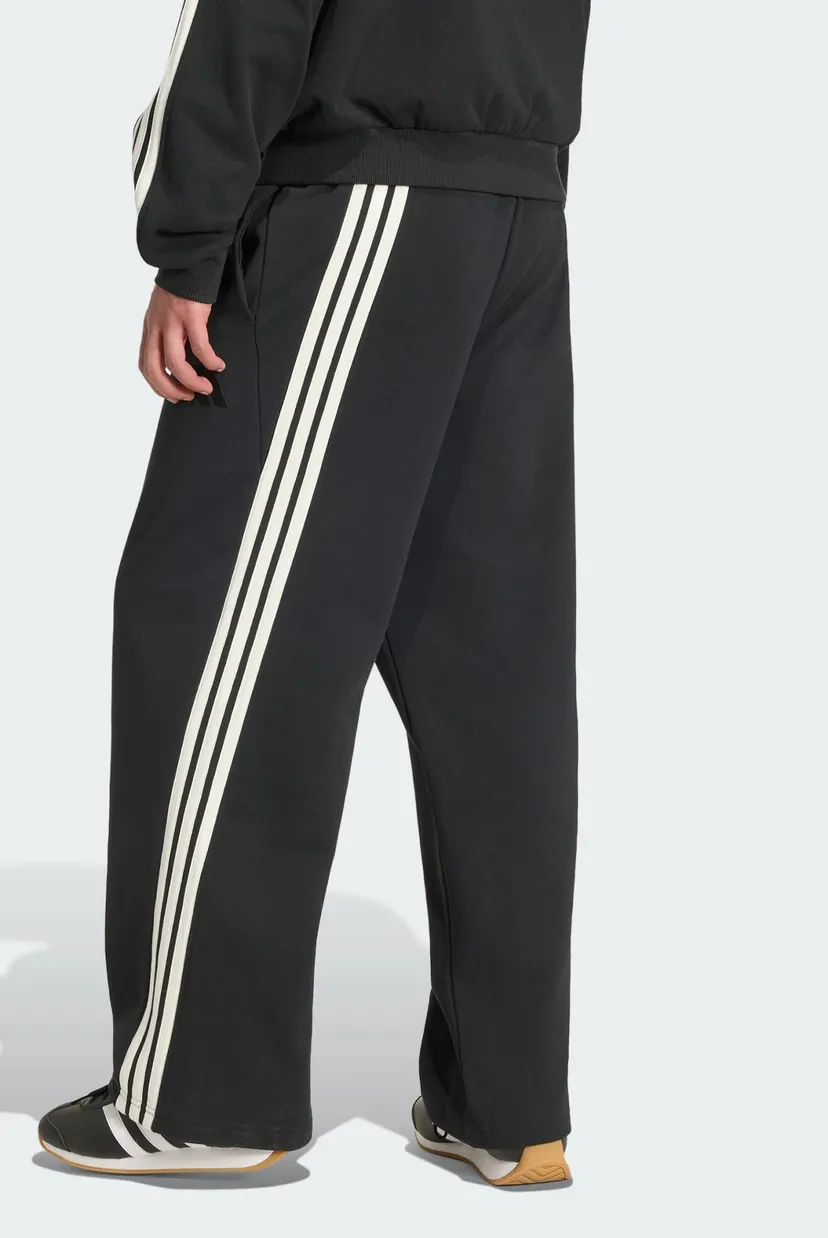 Чоловічі чорні спортивні штани ADIDAS KIT 3-STRIPES WIDE 3