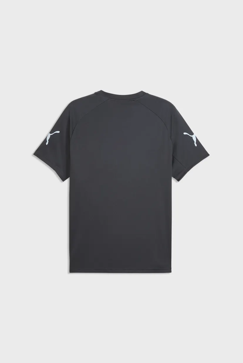 Мужская темно-серая футболка в полоску individualLIGA Graphic Football Jersey Men 5