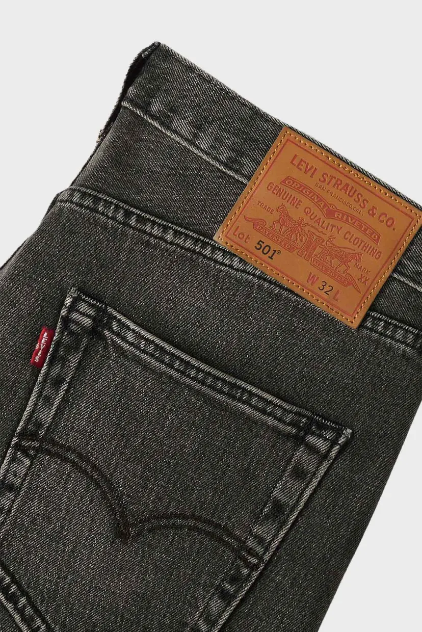 Чоловічі сірі джинсові шорти 501® 6
