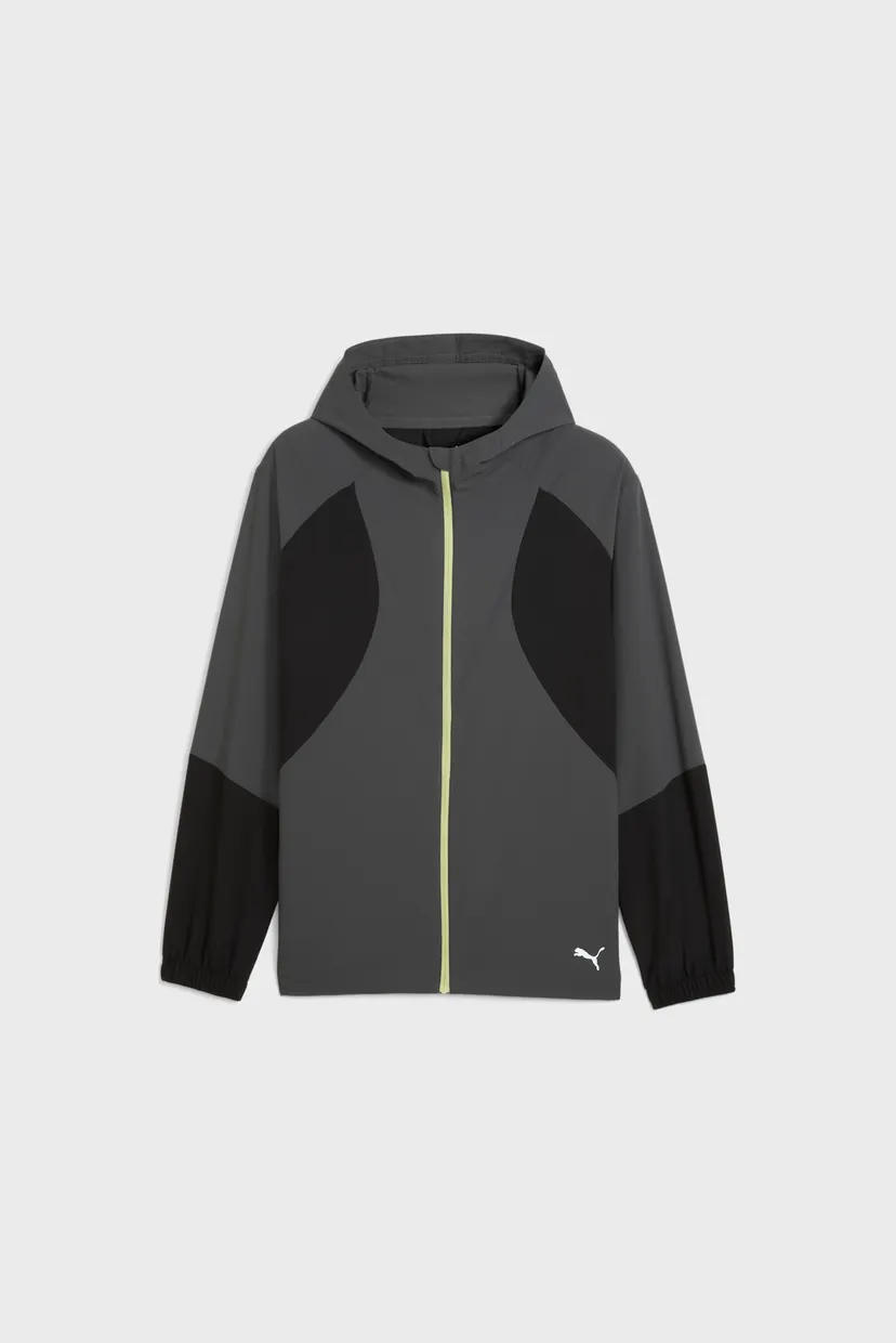 Чоловіча темно-сіра вітровка RUN ULTRAWEAVE Hooded Jacket Men 6