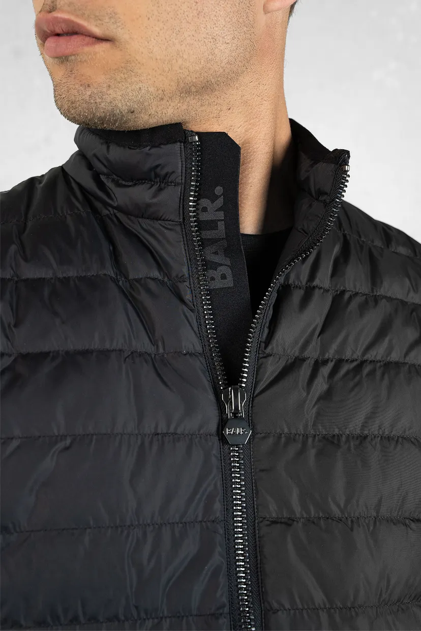 Чоловічий чорний пуховик Lincoln Regular Puffer Jacket Jet 4