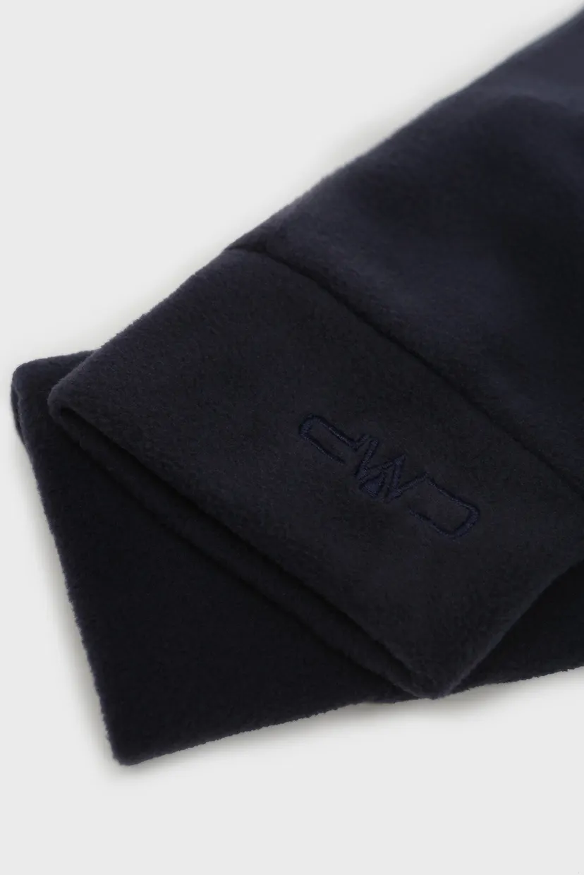 Темно-синие перчатки WOMAN FLEECE GLOVES 3