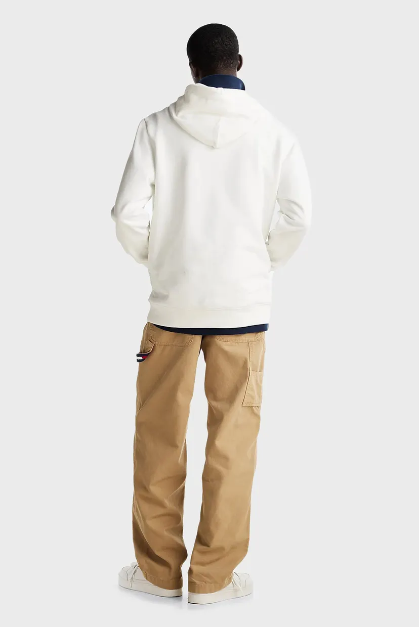 Мужское белое худи TJM REG ENTRY GRAPHIC HOODIE EXT 3