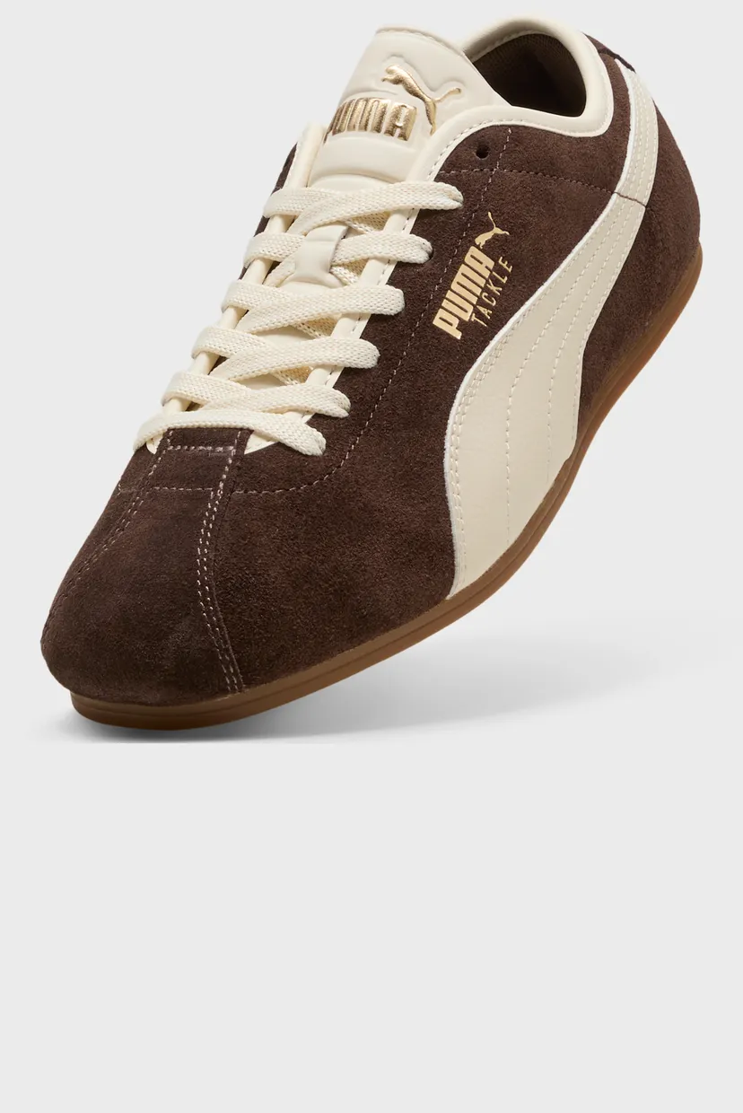 Коричневые замшевые кроссовки PUMA Tackle Sneakers Unisex 6