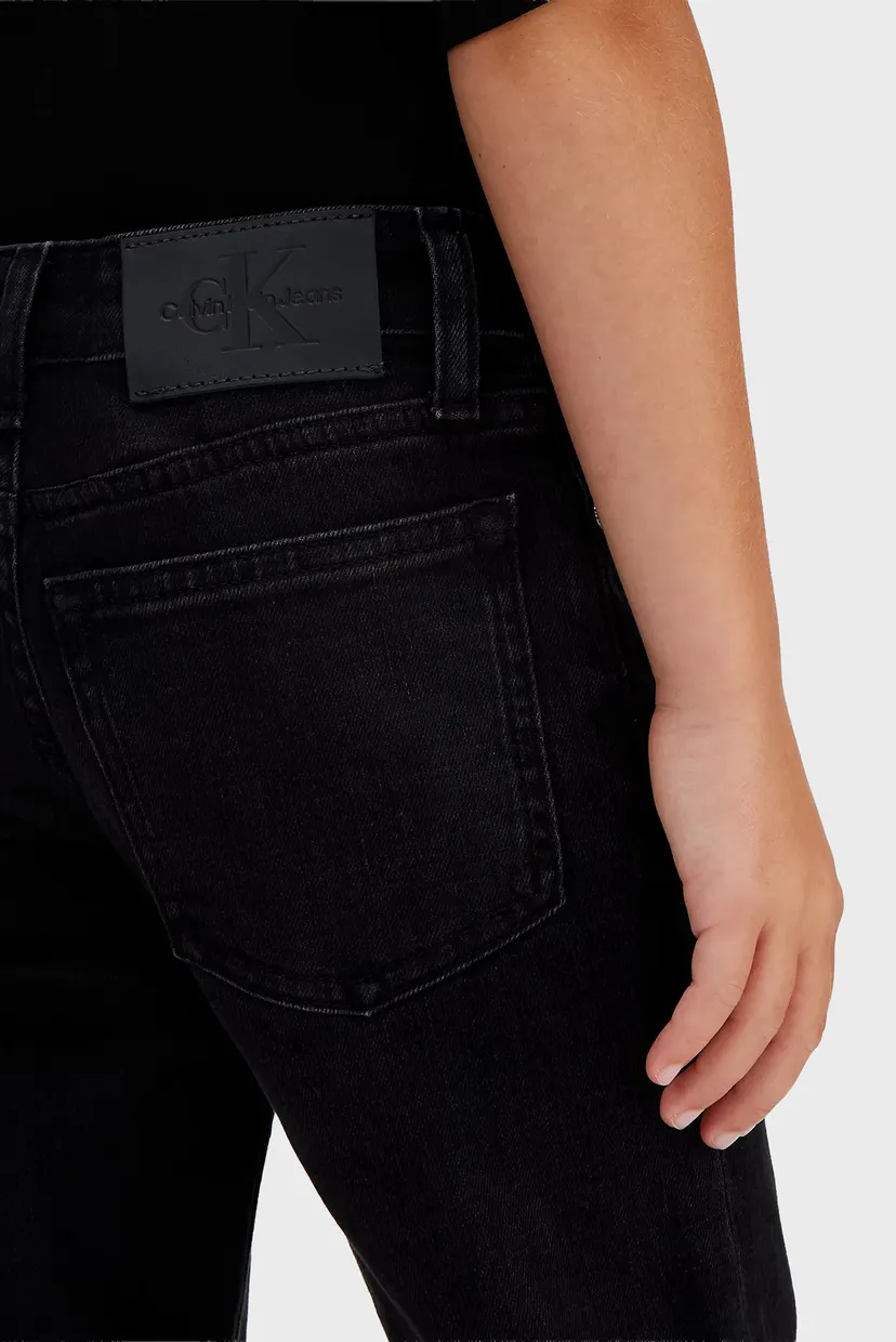 Детские черные джинсы WASHED 4