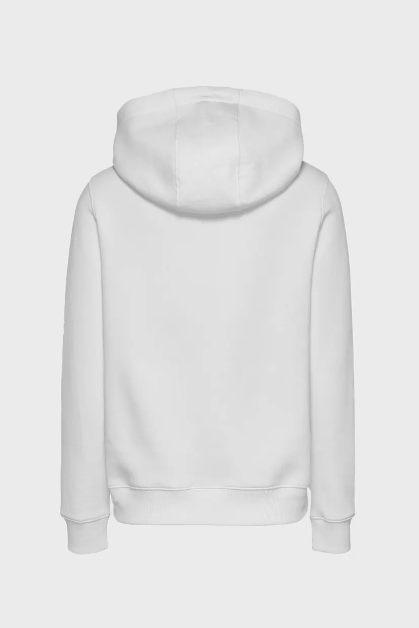 Жіноче біле худі TJW REG ESS LOGO HOODIE EXT 7