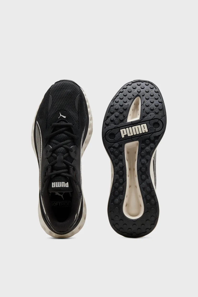 Черные кроссовки SOFTRIDE Frequence Running Shoes Unisex 4