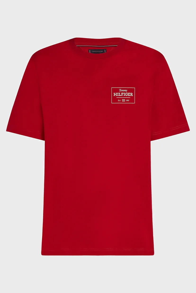 Чоловіча червона футболка MONOTYPE PRINTED LABEL TEE 5