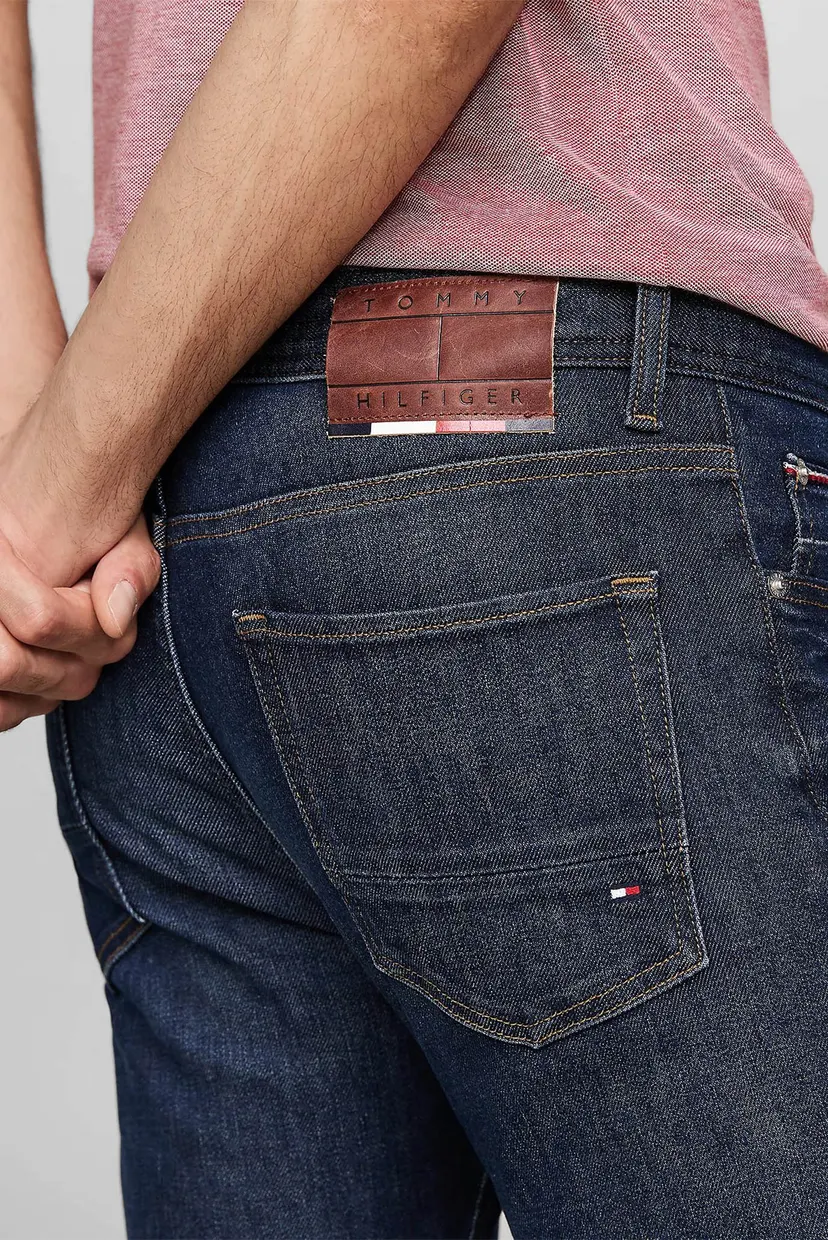Чоловічі темно-сині джинси SLIM BLEECKER PSTR BENTON BLUE 4
