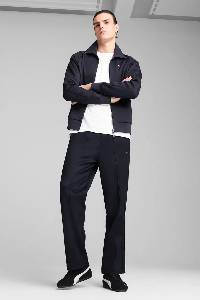 Мужская темно-синяя спортивная кофта T7 Track Jacket Men PUMA