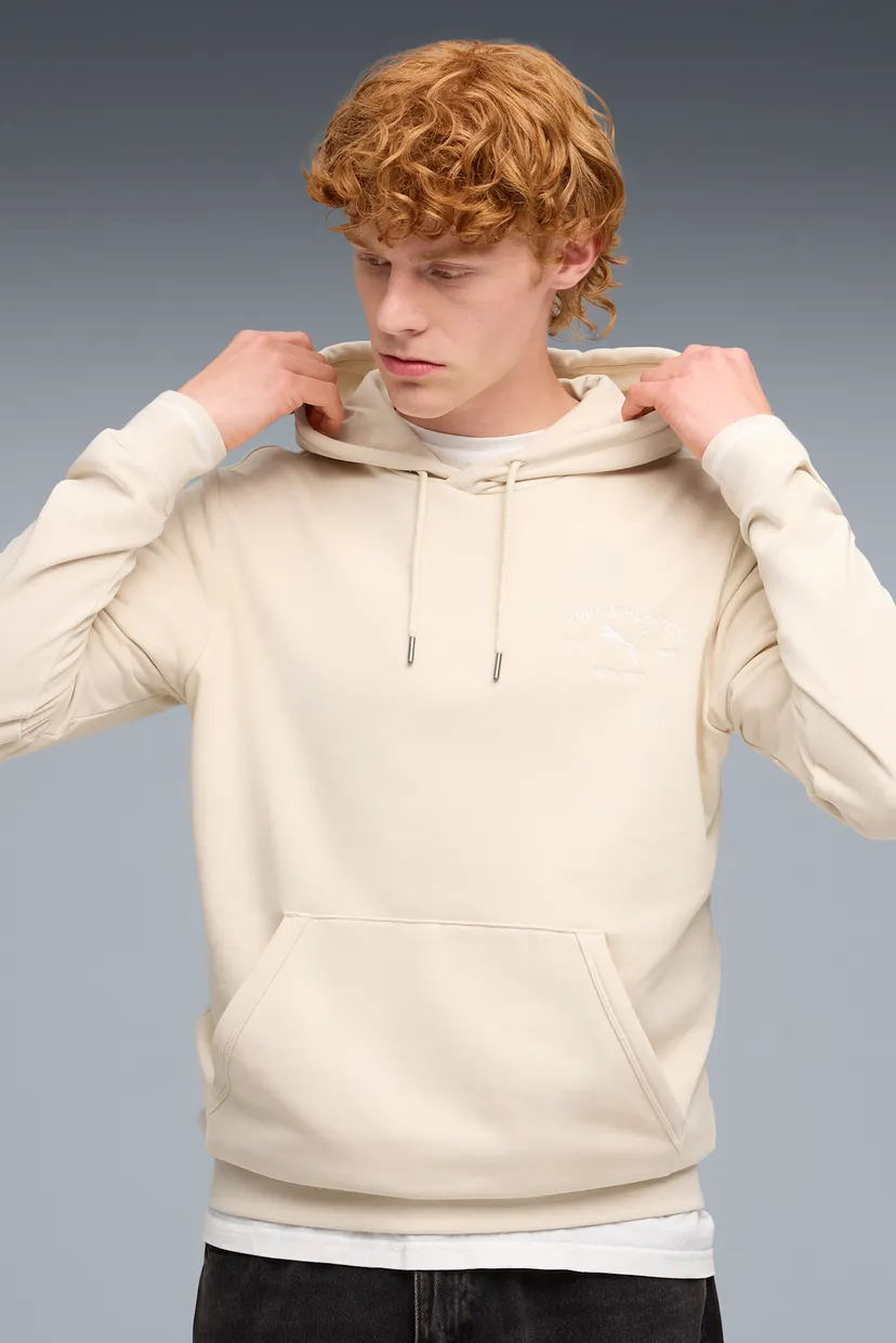 Мужское бежевое худи PUMA Class Graphic Hoodie Men 3