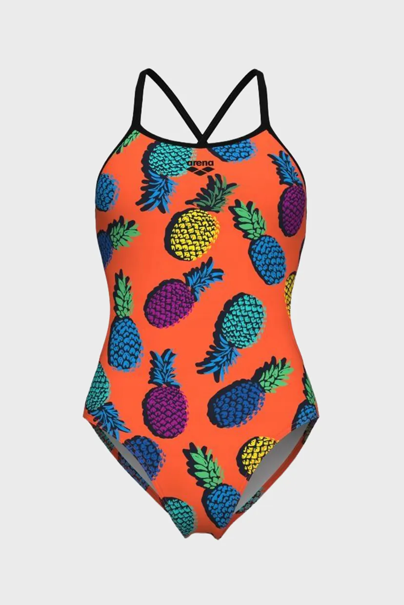 Женский купальник с узором PINEAPPLES SWIMSUIT TIE BACK 6