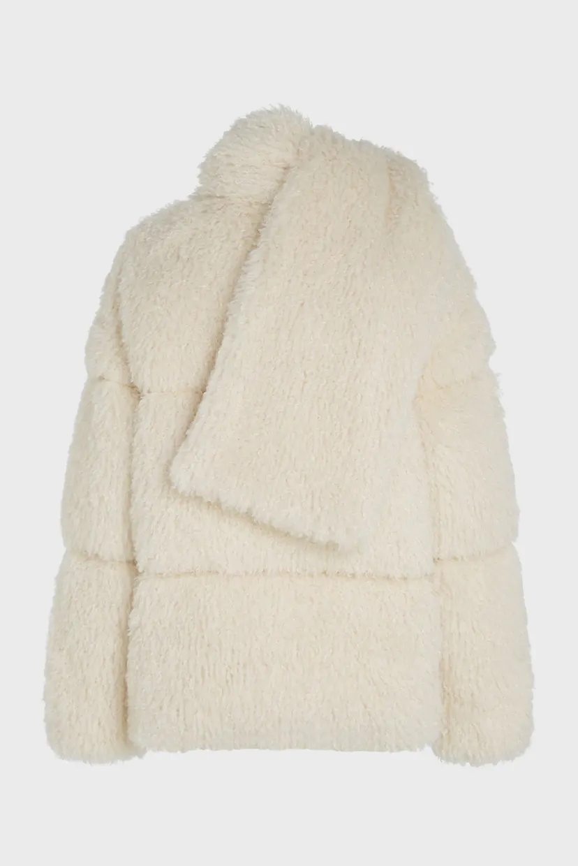 Жіноча біла шуба studio faux fur 6