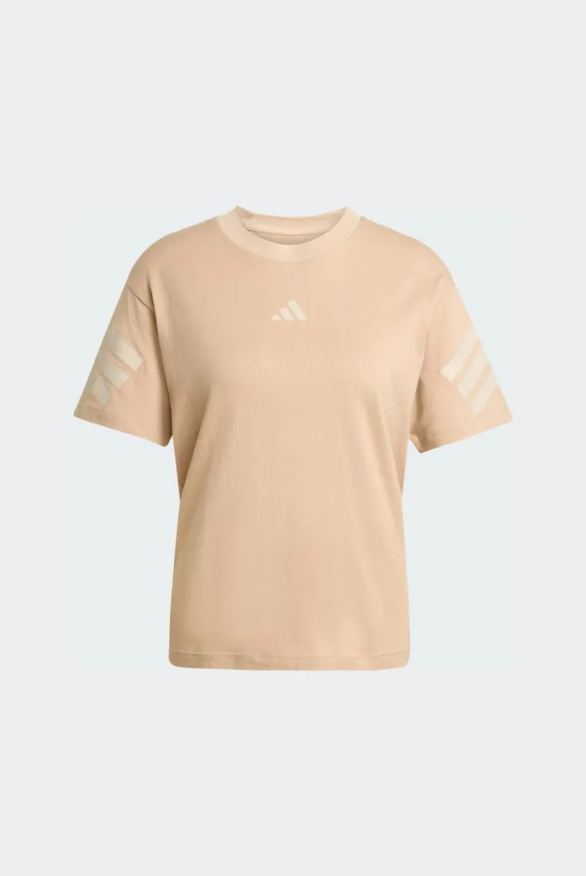 Женская бежевая футболка Future Icons 3-Stripes 6