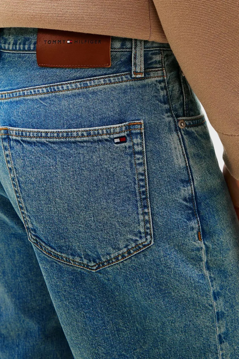 Мужские голубые джинсы TAPERED 4