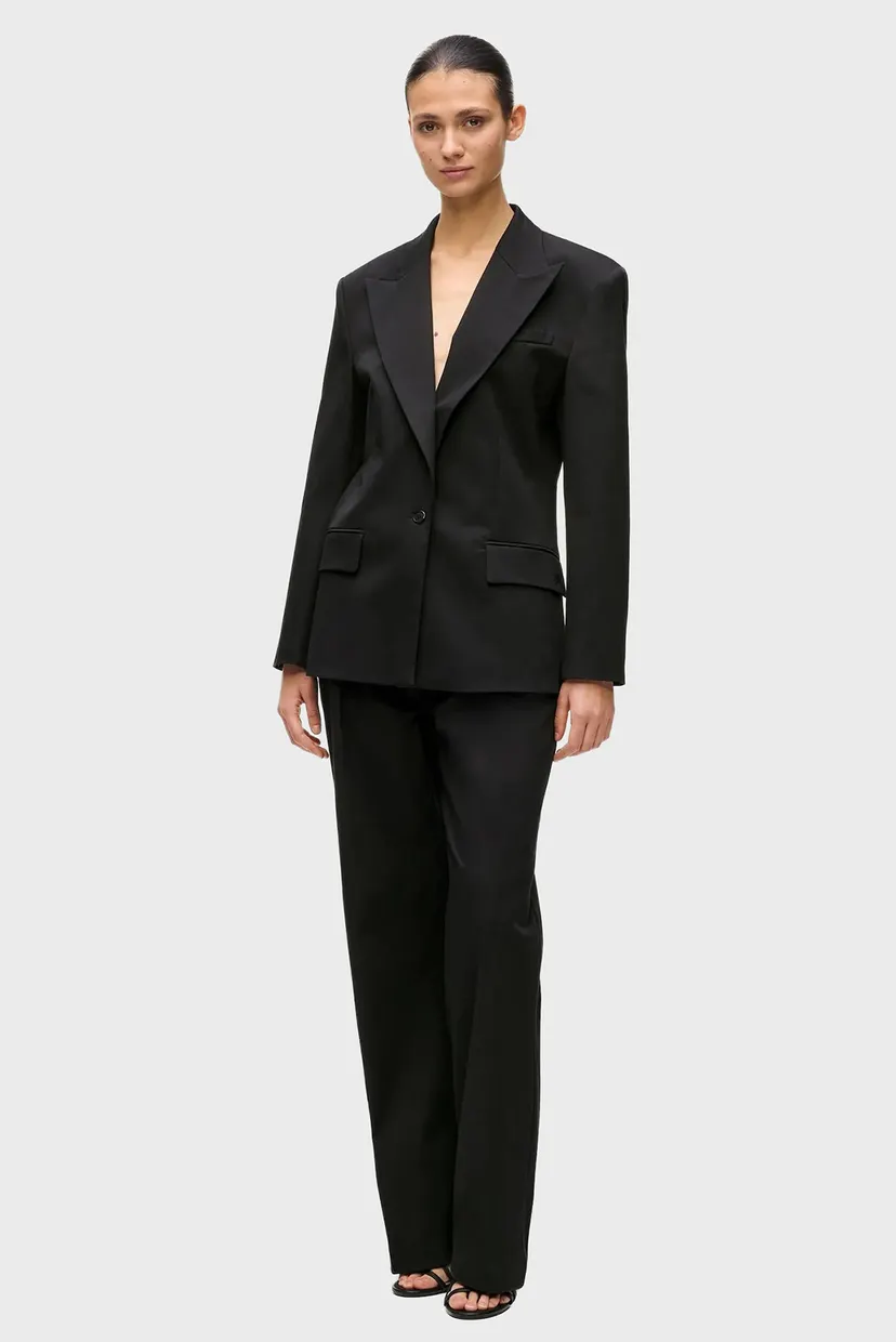 Жіночі чорні брюки STRUCTURED SUIT 4