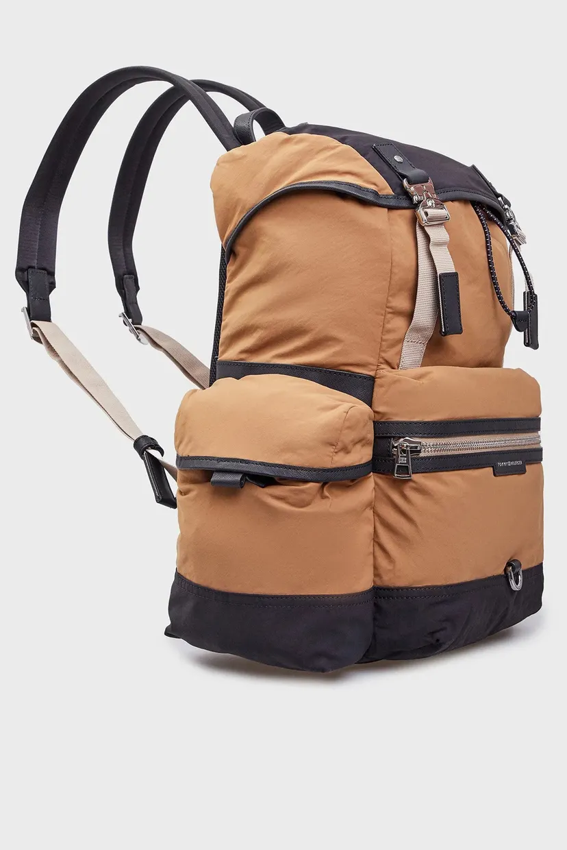 Чоловічий коричневий рюкзак TH PREMIUM NYLON BACKPACK 3