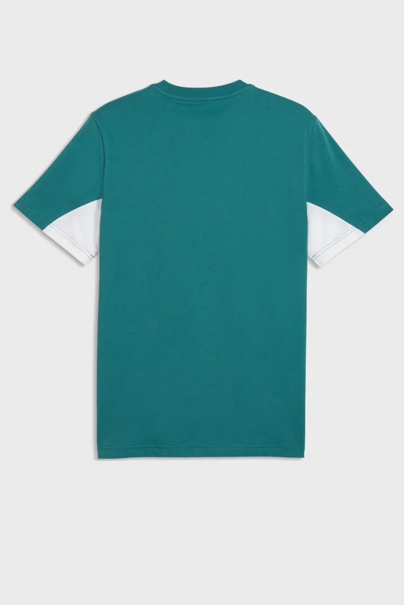 Чоловіча бірюзова футболка Essentials Block Tee Men 5