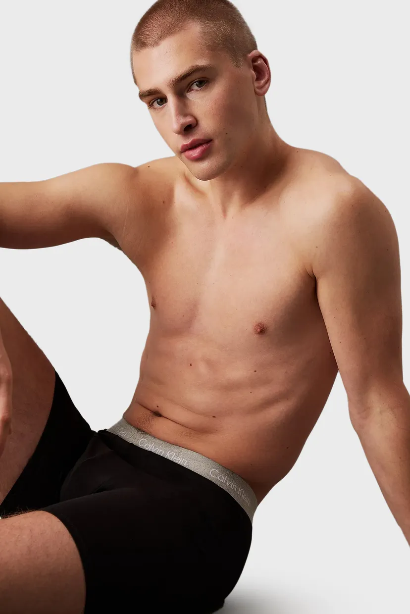 Мужские черные боксеры (5 шт) BOXER BRIEF 5PK 5